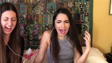 Hot Teen brunette doing porn for the first time .
